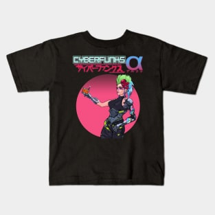 CyberFunks - Tengu Punk Kids T-Shirt